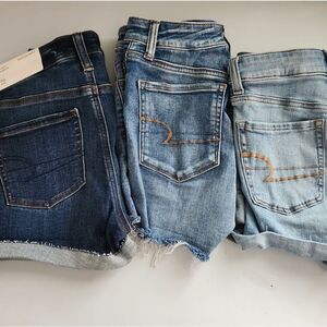 American Eagle Denim Shorts Bundle